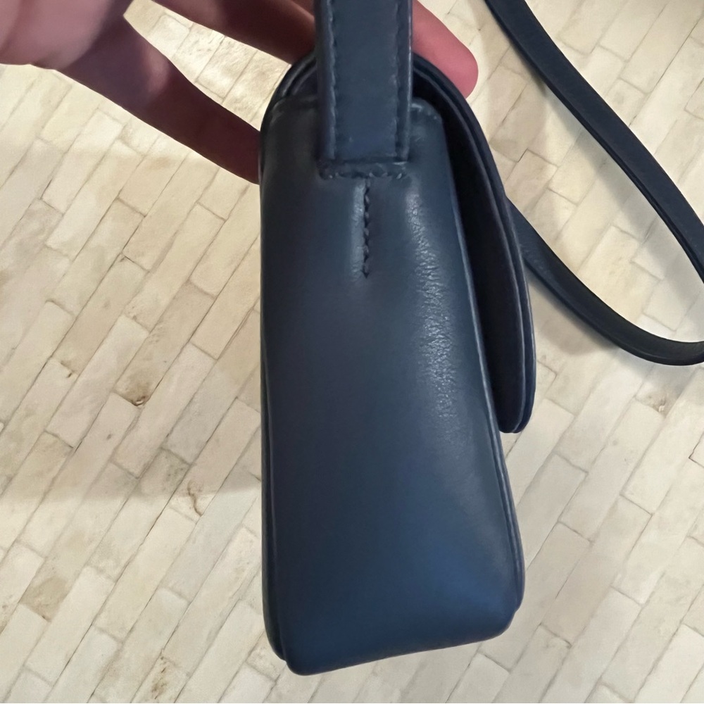 Olivia Clergue Leather Gisella Mini Shoulder Bag - Picture 11 of 13